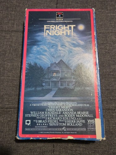 Fright night vhs - fright,